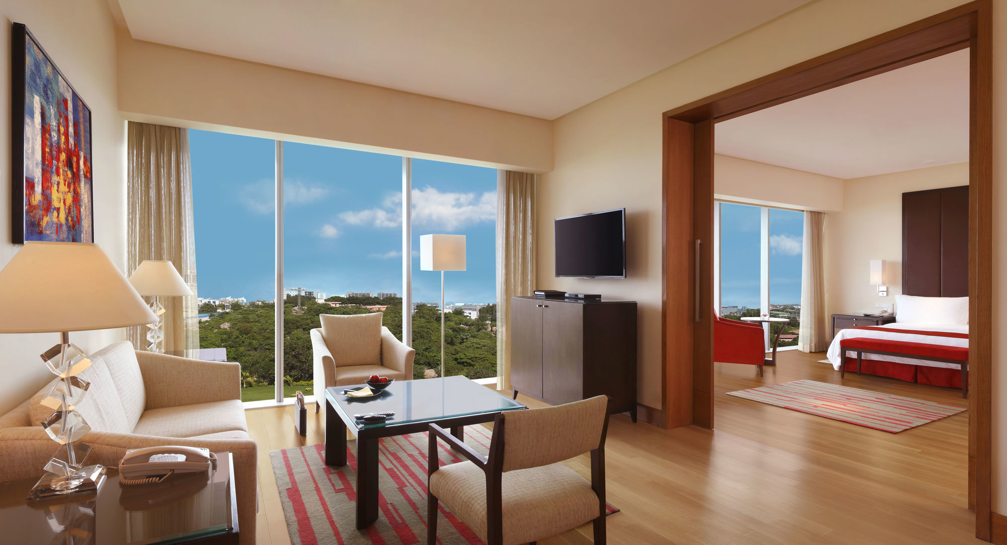 Hotel Trident Hajdarabad Pokój zdjęcie Suite at the Westin Hyderabad